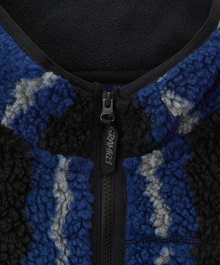 RIPPLE SHERPA JACKET NAVY