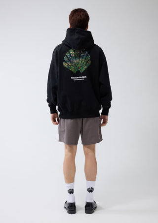 TALL GRASS HOODIE BLACK