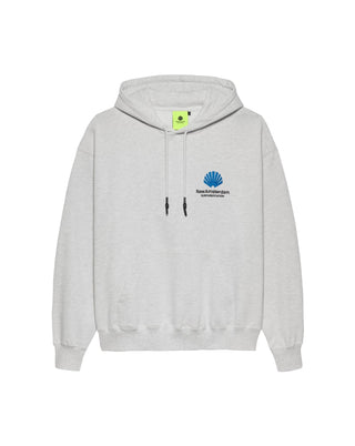 LOGO HOODIE GREY MELANGE