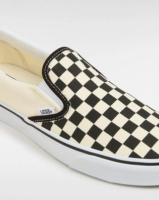 CLASSIC SLIP-ON CHECKERBOARD BLACK/WHITE