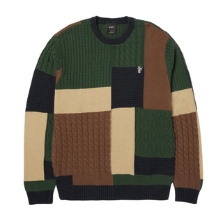 COLUMBIA CABLE KNIT SWEATER MULTI