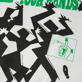 EVERYBODY GET LOOSE TEE WHITE