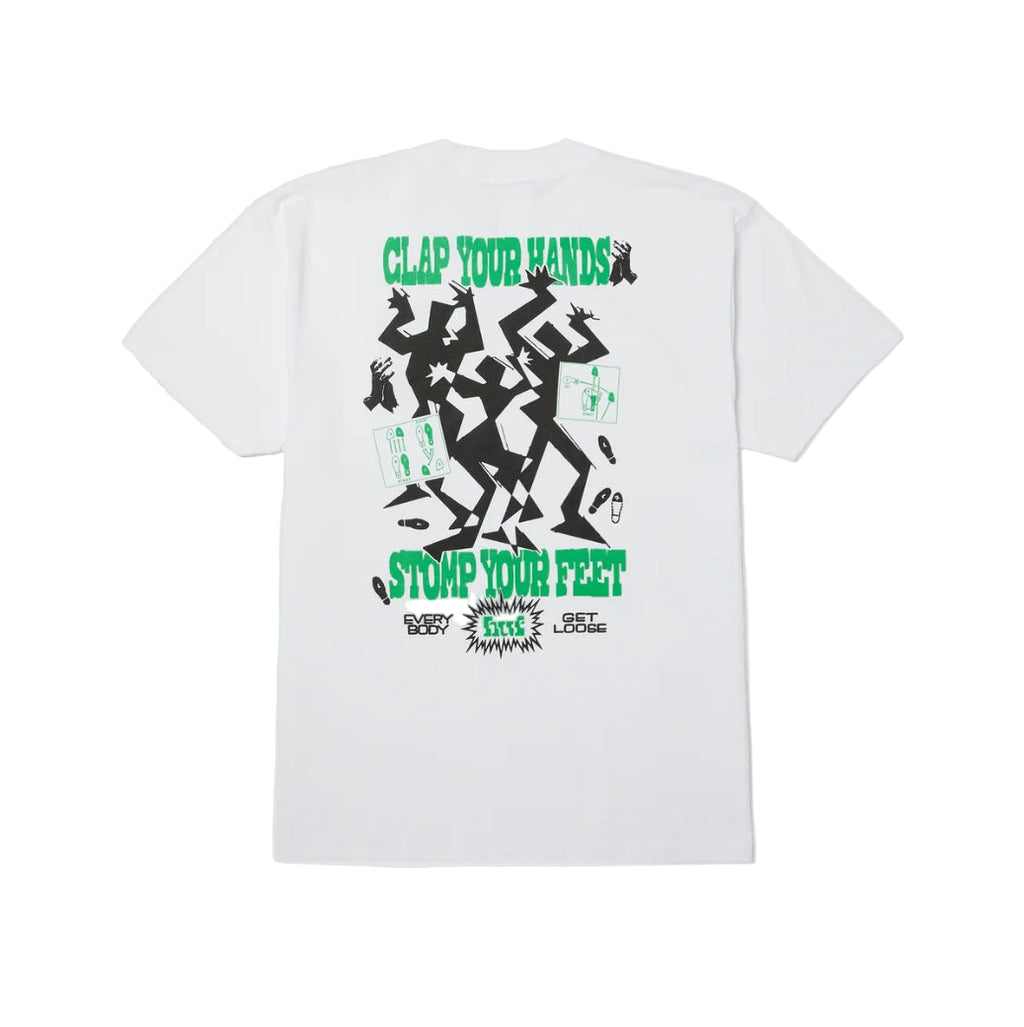 EVERYBODY GET LOOSE TEE WHITE