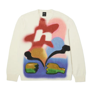 SOFT FOCUS CREWNECK SWEATER MULTI