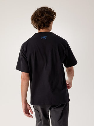 KRAGG COTTON LITHOGRAPHICA TEE BLACK