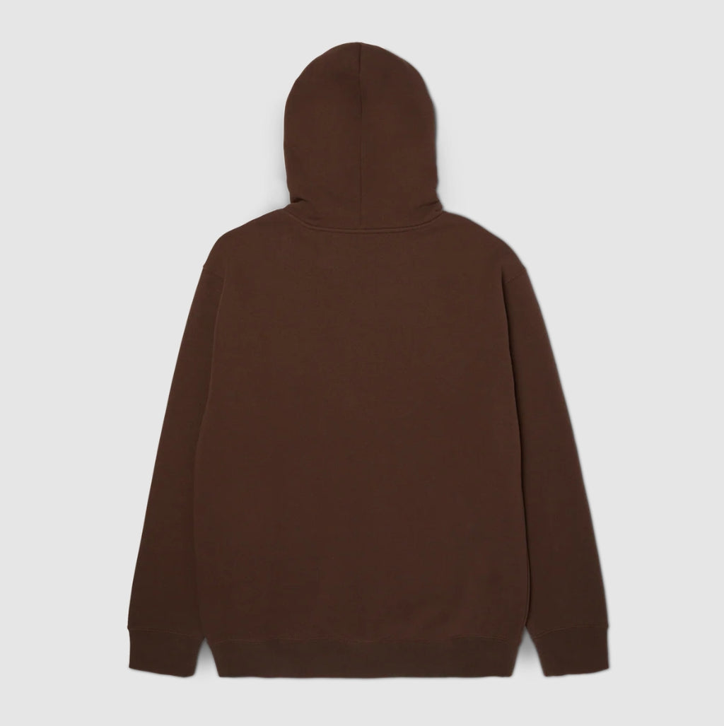 NOBLE P/O HOODIE CHOCOLATE