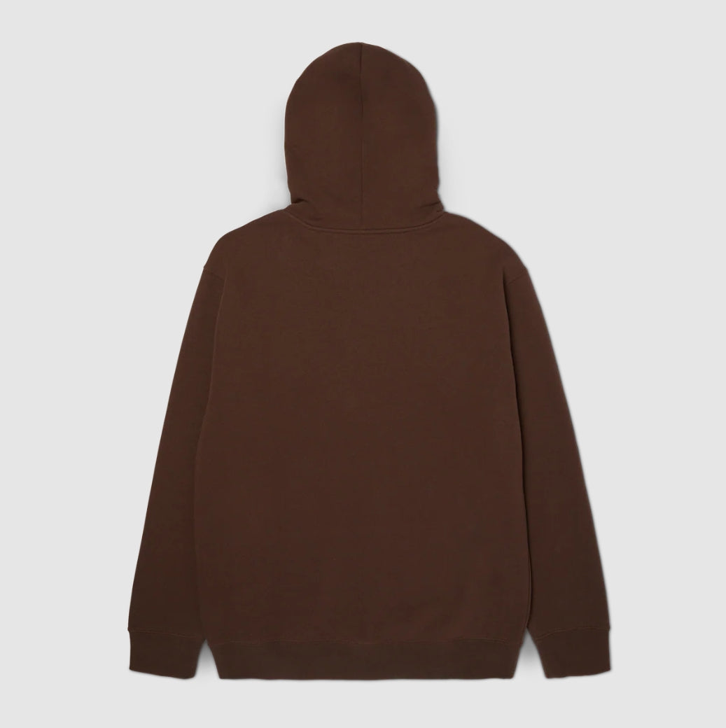 NOBLE P/O HOODIE CHOCOLATE