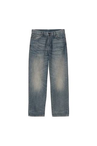 AARON PANT BLUE WORN WASHED
