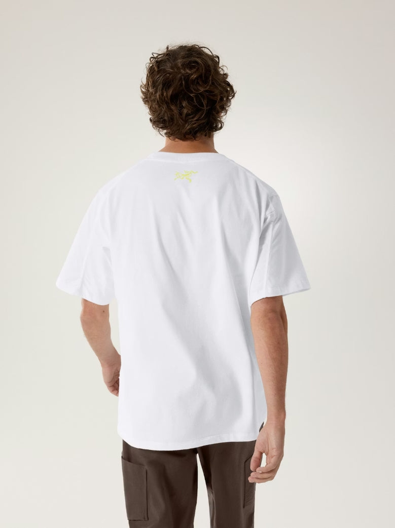 KRAGG COTTON LITHOGRAPHICA TEE LIGHT WHITE