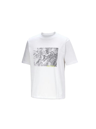 KRAGG COTTON LITHOGRAPHICA TEE LIGHT WHITE