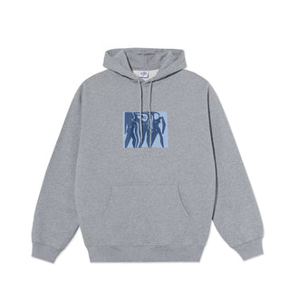 CUT OUTS DAVE HOODIE HEATHER GREY