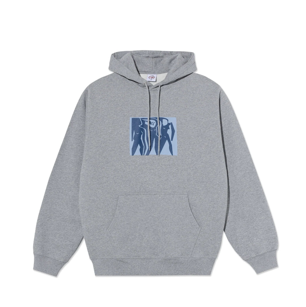 CUT OUTS DAVE HOODIE HEATHER GREY