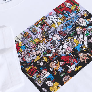 STREET CORNER TEE WHITE