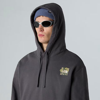 CONNECT RELAXED GRAPHIC HOODIE ANTHRACITE GREY