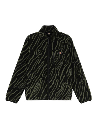 MOUNT HOPE PRINTED FLEECE BLACK