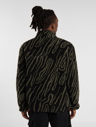 MOUNT HOPE PRINTED FLEECE BLACK