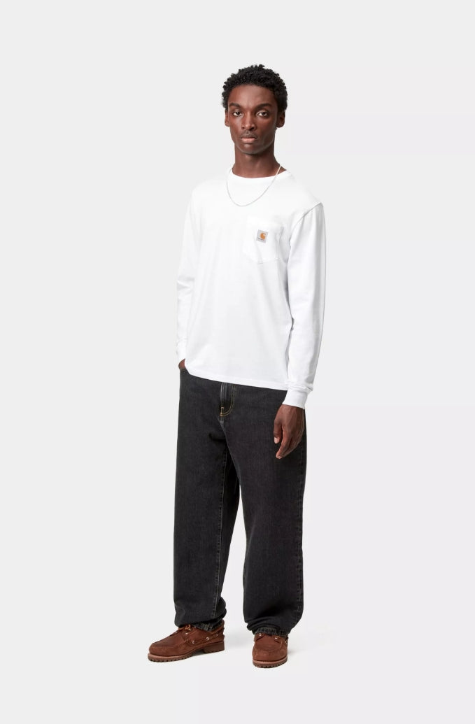 AARON PANT BLACK STONE WASHED