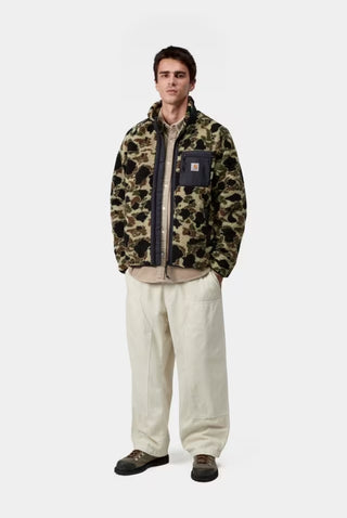 PRENTIS LINER CAMO DUCK JACQUARD GREEN