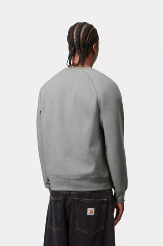CHASE SWEATSHIRT GREY HEATHER