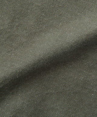 JAPANESE SLUB DENIM JACKET DARK SAGE