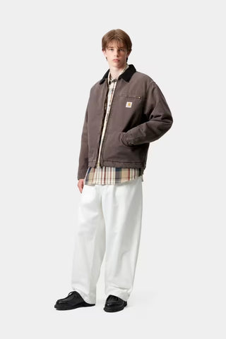 OG DETROIT JACKET TOBACCO/BLACK STONE CANVAS