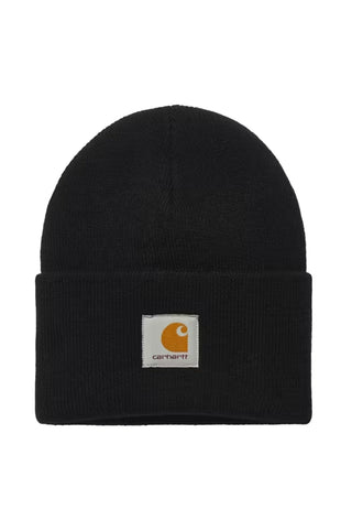 ACRYLIC WATCH HAT BLACK