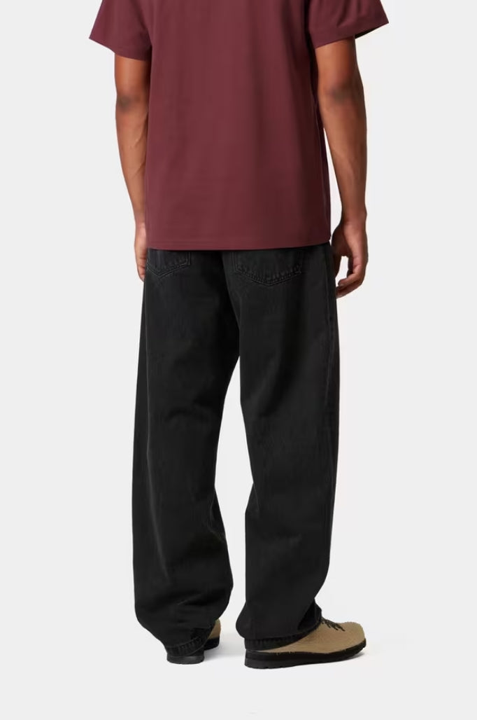 LANDON PANT BLACK STONE WASHED