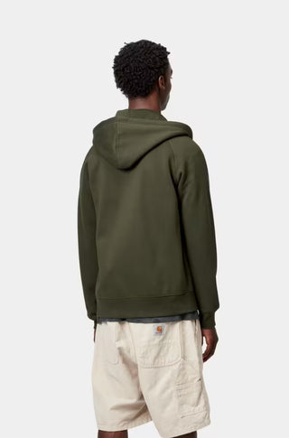 HOODED CHASE JACKET OLIVE