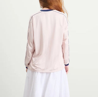 W' LONG-SLEEVE JERSEY TOP SILT RED