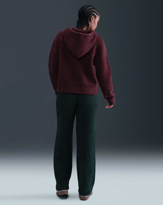 W' PHOENIX COSY BOUCLÉ KNIT TROUSERS SEAWEED