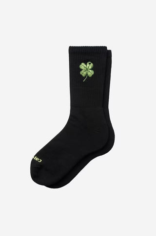 CLOVER SOCKS BLACK