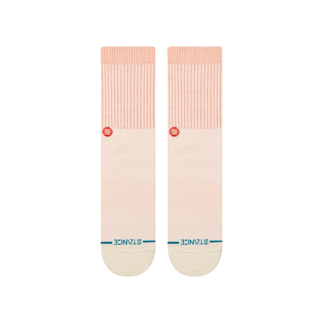 ICON POP CCREW SOCK CORAL