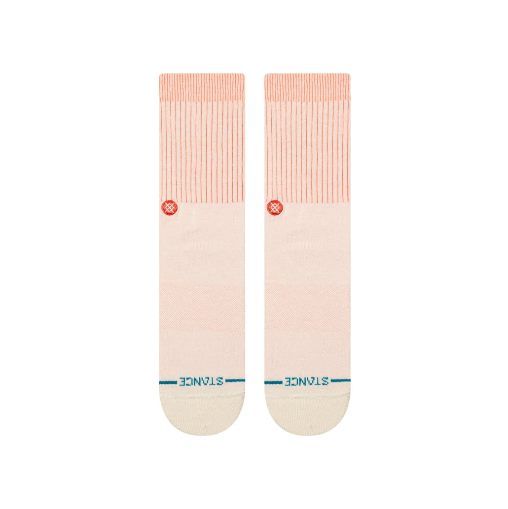 ICON POP CCREW SOCK CORAL