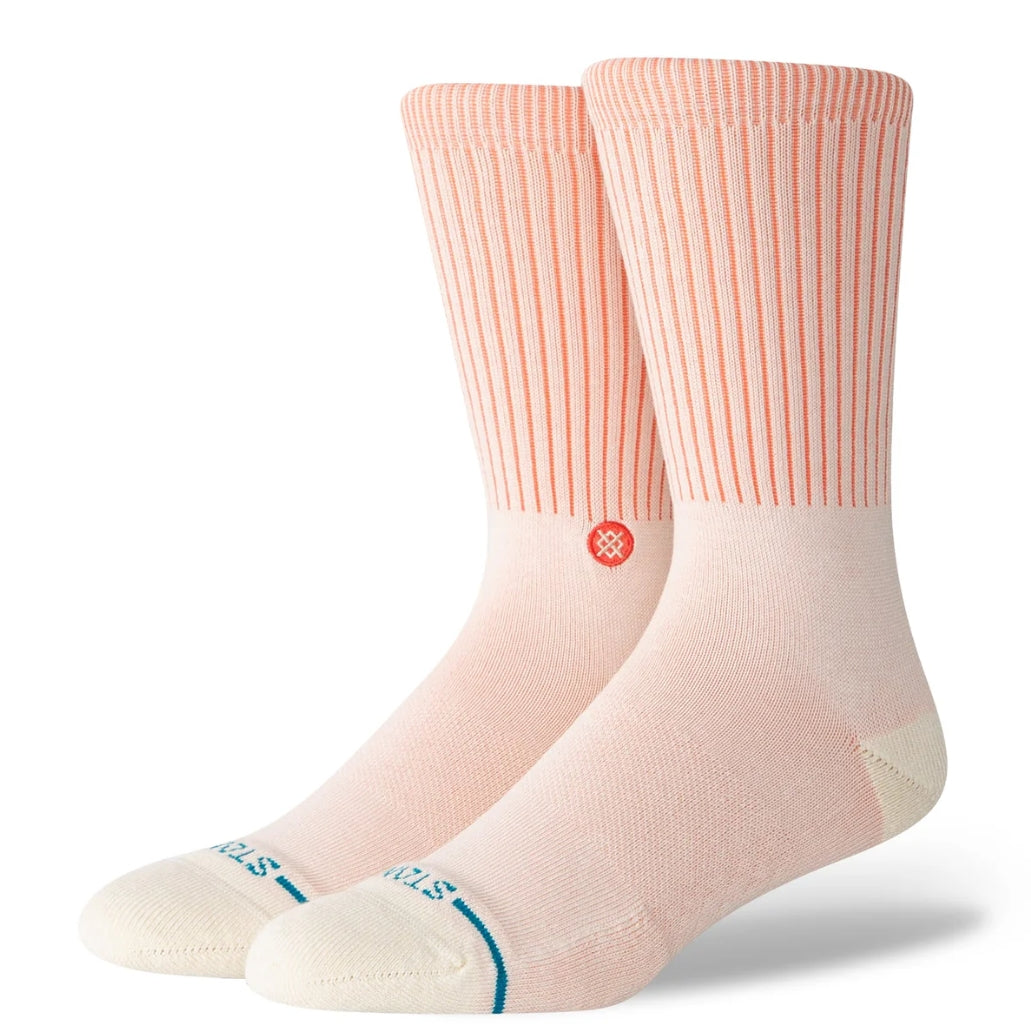 ICON POP CCREW SOCK CORAL
