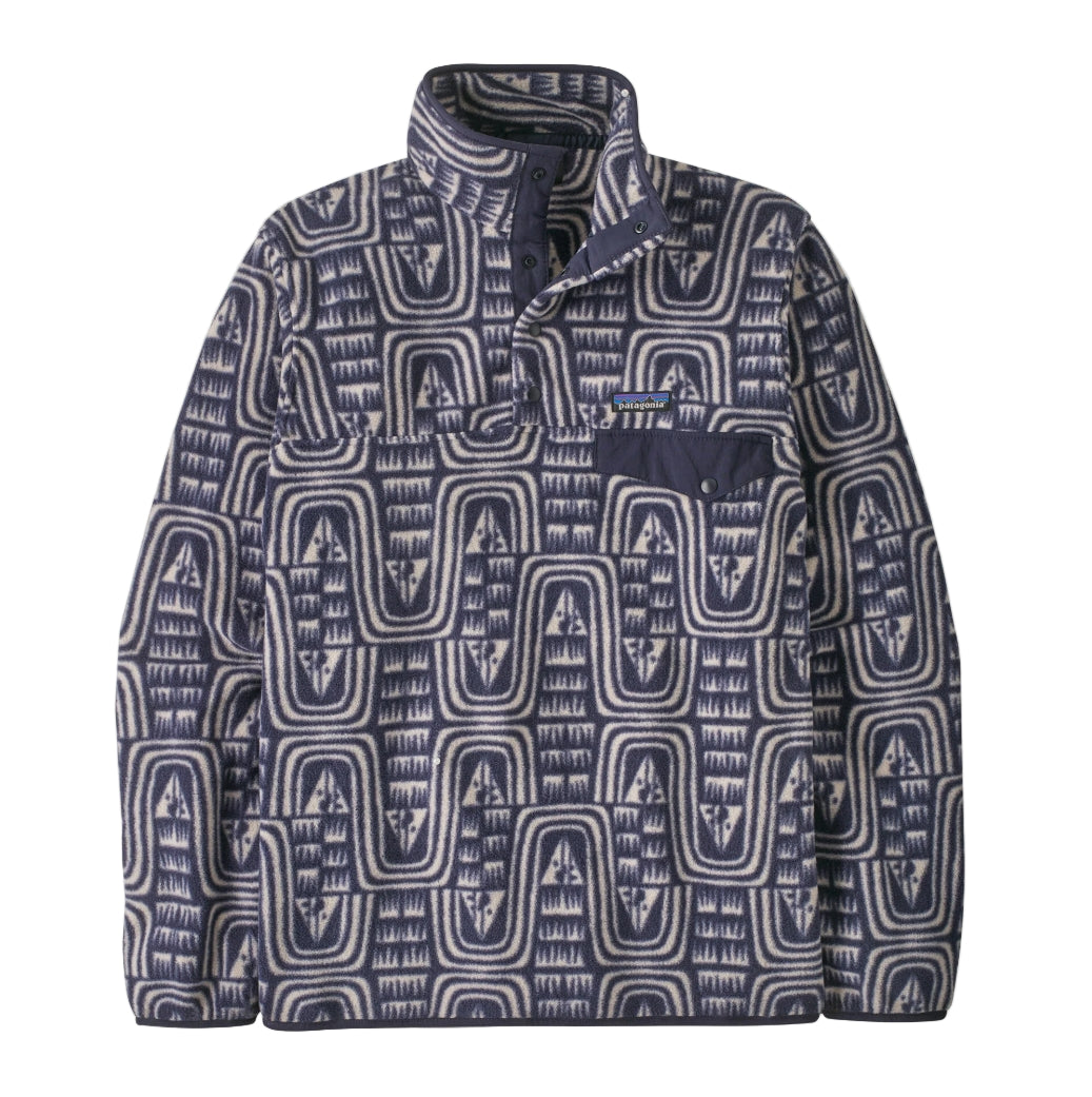 LIGHTWEIGHT SYNCHILLA SNAP-T FLEECE PULLOVER SUNKEN BLUE