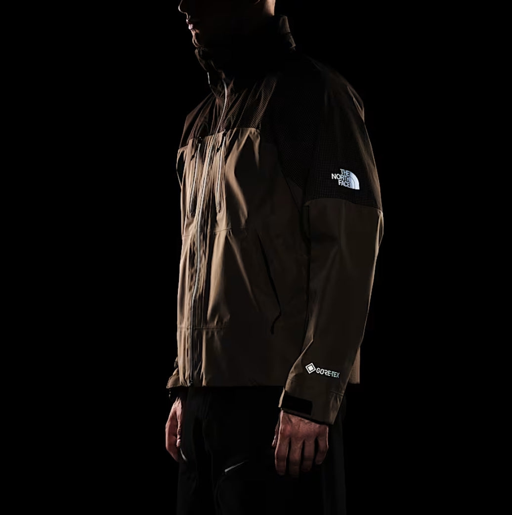 MENS HIKE DEVILS THUMB GORE-TEX JACKET MOCHA BROWN