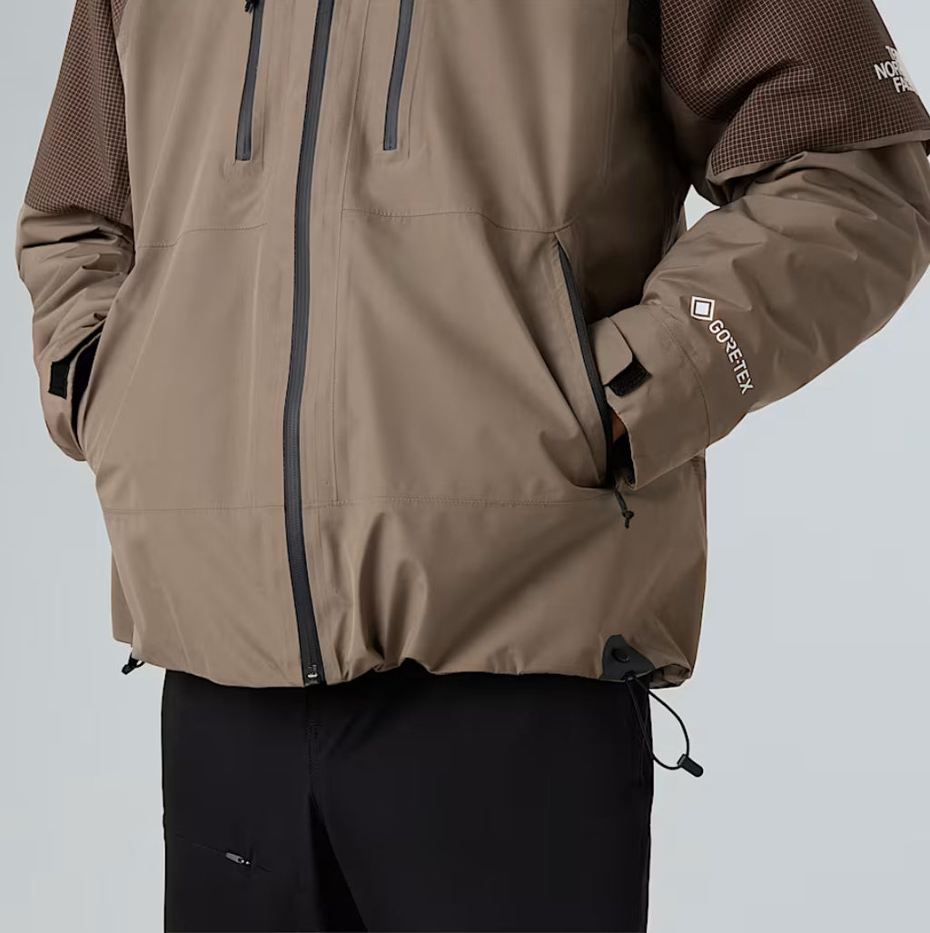 MENS HIKE DEVILS THUMB GORE-TEX JACKET MOCHA BROWN