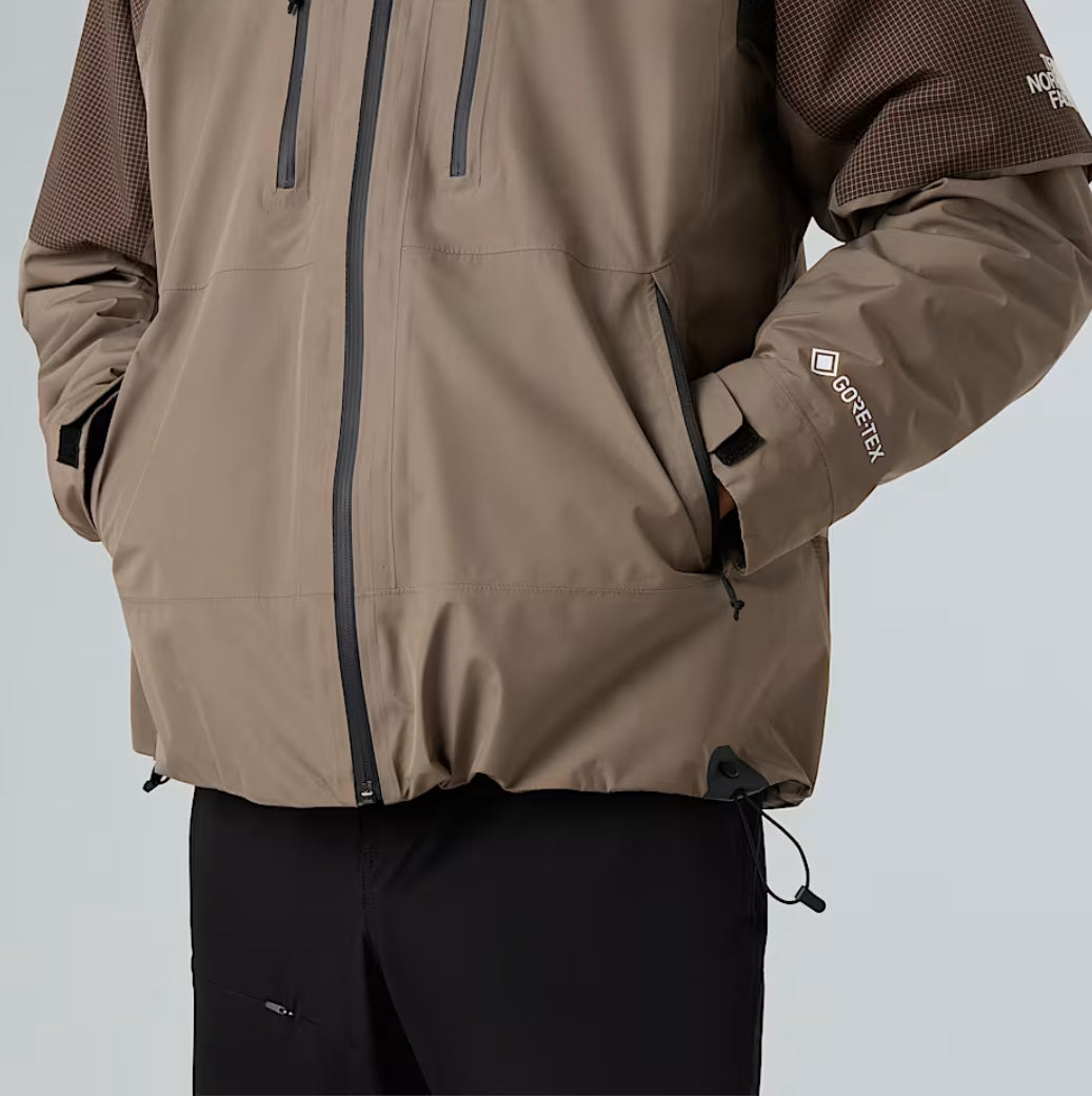 MENS HIKE DEVILS THUMB GORE-TEX JACKET MOCHA BROWN