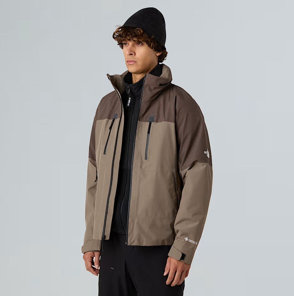 MENS HIKE DEVILS THUMB GORE-TEX JACKET MOCHA BROWN