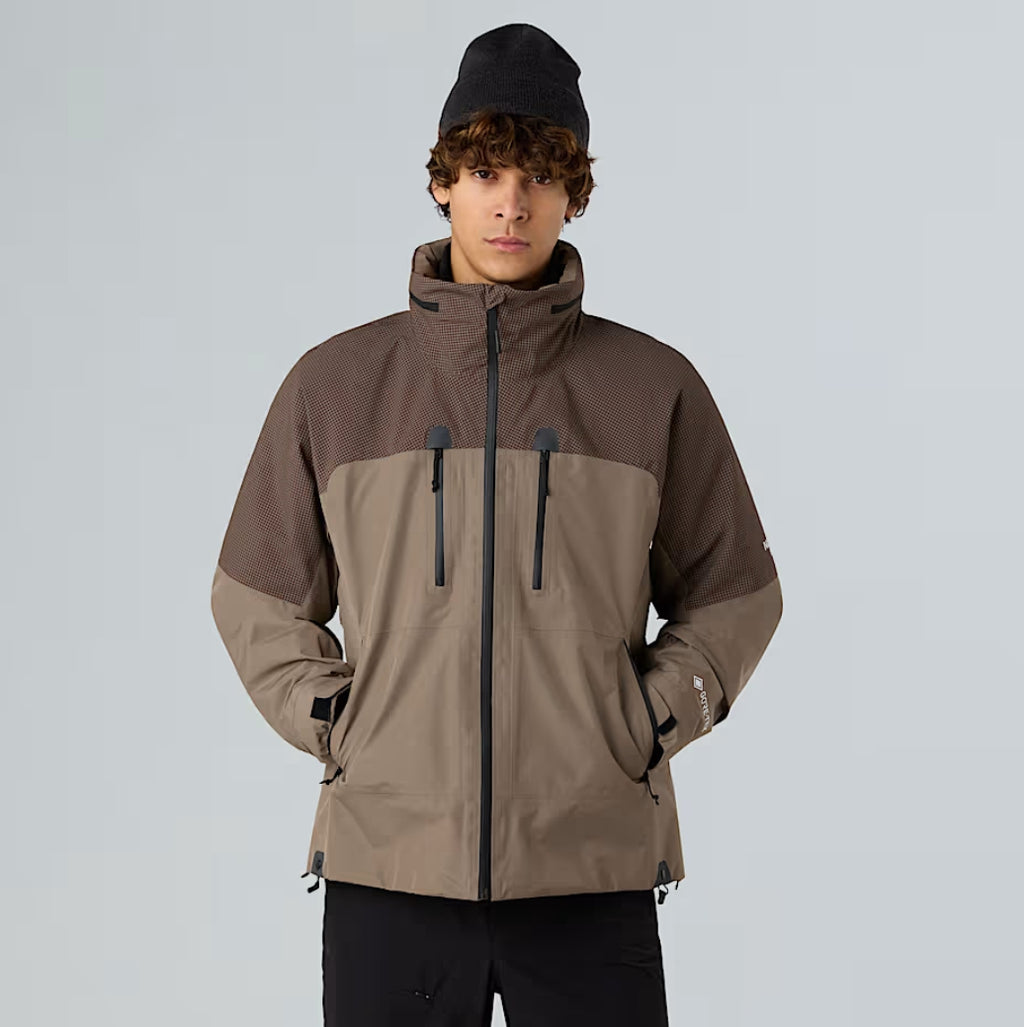 MENS HIKE DEVILS THUMB GORE-TEX JACKET MOCHA BROWN
