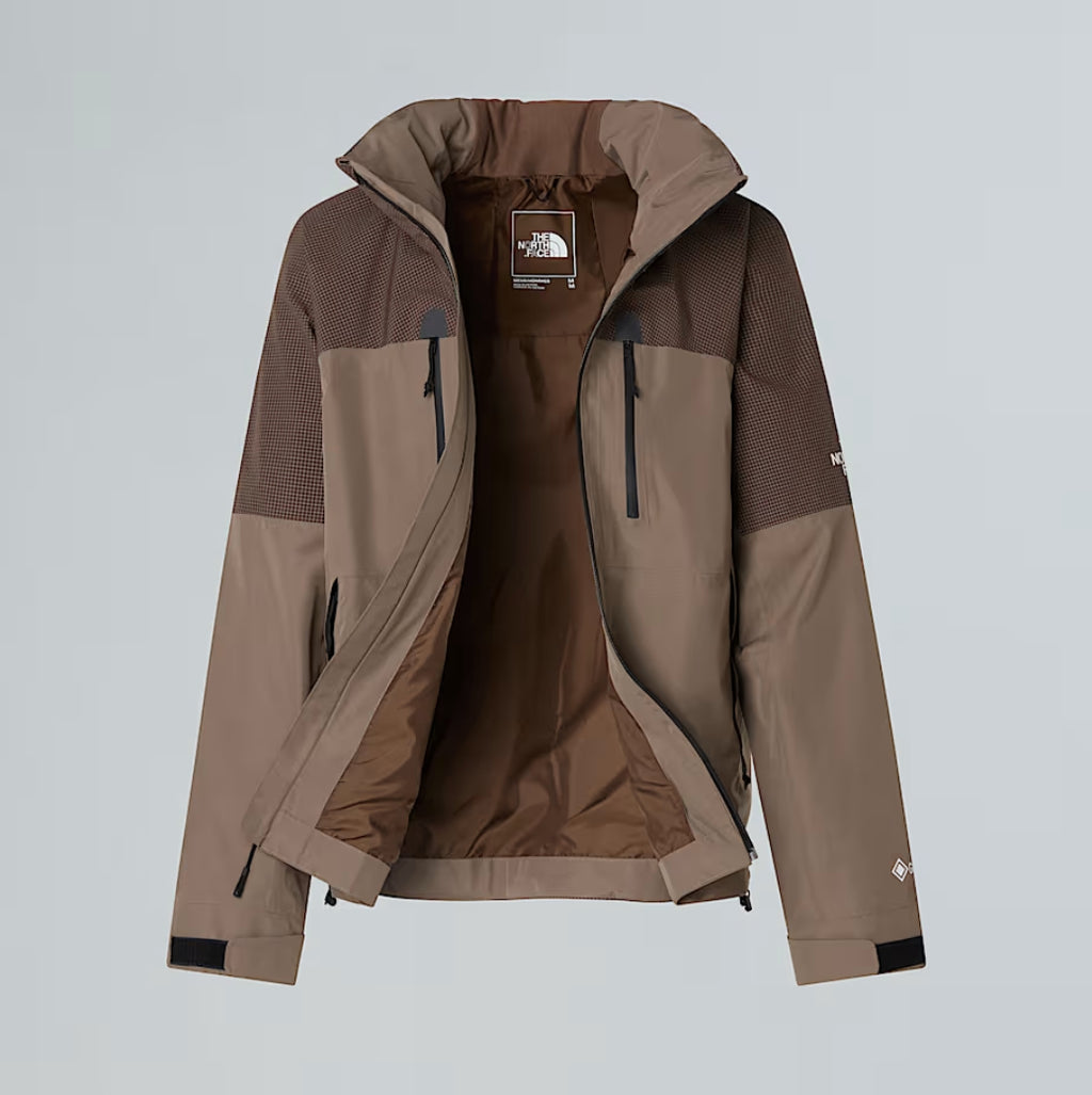 MENS HIKE DEVILS THUMB GORE-TEX JACKET MOCHA BROWN