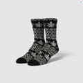 APRES PLANTLIFE CREW SOCKS BLACK
