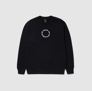 HARD NOTE CREWNECK SWEATER BLACK