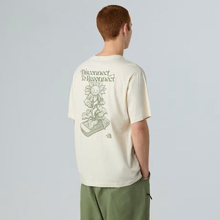 CONNECT RELAXED GRAPHIC TEE WHITE DUNE