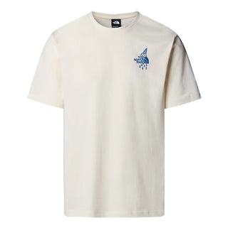 POWDER DAYS RELAXED GRAPHIC TEE WHITE DUNE