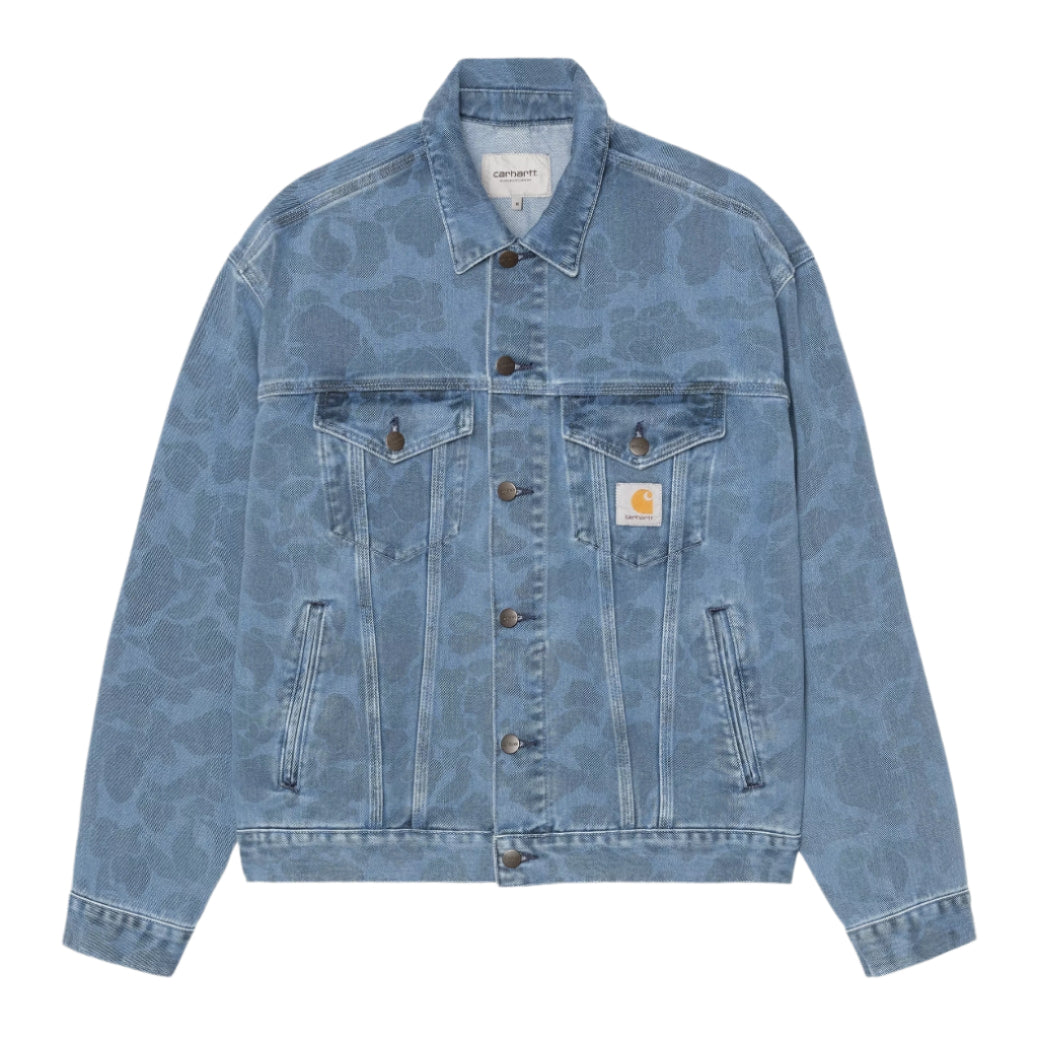 DUCK HELSTON JACKET CAMO DUCK BLUE