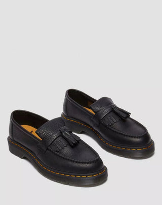 ADRIAN AMBASSADOR SOFT LEATHER TASSEL LOAFER BLACK