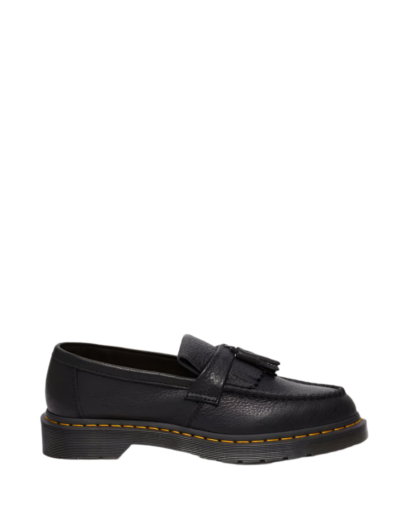 ADRIAN AMBASSADOR SOFT LEATHER TASSEL LOAFER BLACK