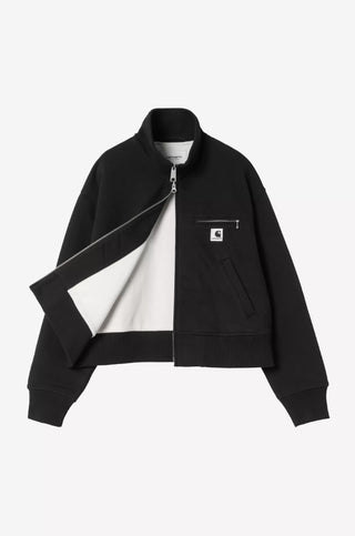 W'DETROIT SWEAT JACKET BLACK