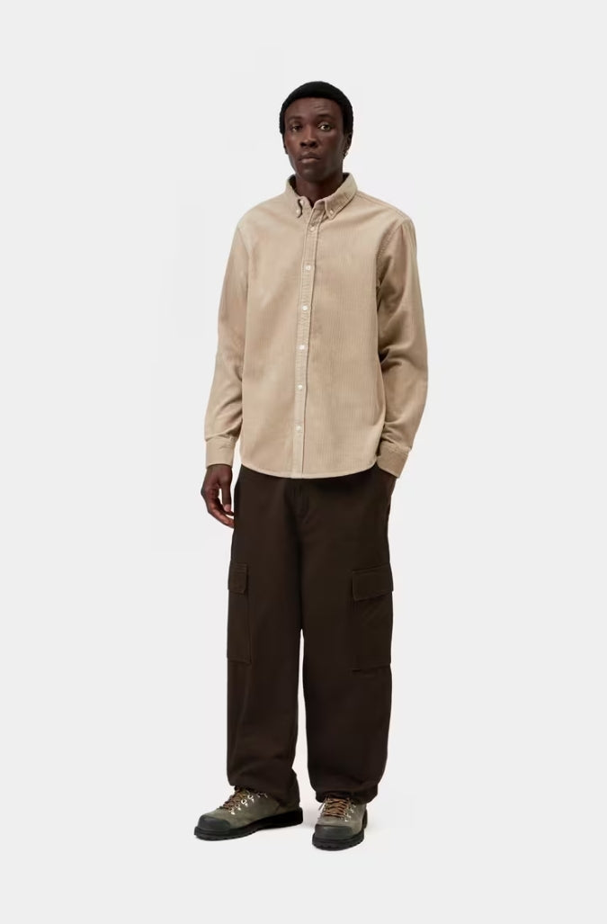 MADISON L/S CORD SHIRT WALL
